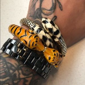 90s Vintage Snake Bangle